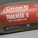 Coleman Trailhead II Large Folding Cot with Easy Setup & Takedown, Supports Adults up to 6ft 2in or 300lbs, Great for Camping, Lounging, Elevated Sleeping, Guests, & More, Full