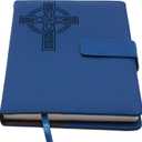 The Amazing Office Celtic Cross Journal 5x8 Refillable Notebook with 200 Lined Pages, Magnetic Clasp | Personal Diary, Writing Journal, Gift for Women & Men, Cute Notebook for Work or Home