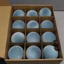 Palonu 24 Pcs Velvet Christmas Balls, 3.15 Inch Flocked Ornaments with Velvet Ribbons, Shatterproof Plastic Christmas Bulbs Ornaments for Family Holiday Xmas Hanging Decoration(Dusty Blue)