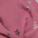 BGment Pink Curtains for Girls Bedroom 84 Inch Length, Star and Moon Blackout Curtains for Kids Babys Bedroom, Room Darkening Thermal Insulated Window Grommet Curtains for Nursery, 42 Wide, 2 Panels