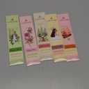 Happy Home Incense Sticks Multipack- (5 Variants) Charcoal Free, Made from Upcycled Flowers | Insense Cozy Warm Sticks Like Vanilla Cake, Balsam Cedar, Rose & Cinnamon | Perfect Incense Gift Set