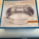 Cuisinart 5 QT CASSEROL PAN WITH COVER, Stainless, V17882