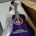 30" Wood Classical Guitar with Case and Accessories for Kids/Girls/Boys/Beginners (Purple Gradient)