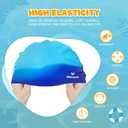Kids Swim Cap for Toddler Children to Keep Hair Dry-5
