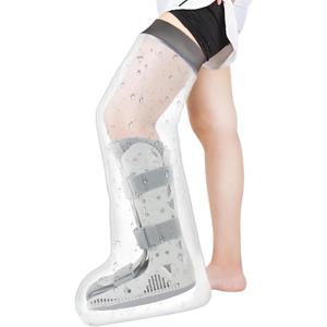 Zoyehoo Waterproof Full Leg Cast Cover for Showering Adult, Extra Long Cast Covers for Shower Leg, Reusable Watertight Shower Protector for Thigh Knee Foot Ankle Surgery Wounds Cast Boot & Brace, XL