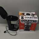 Gourmia Coffee Maker 5 Cup, One-Touch Brew, Pause & Serve, Automatic Keep Warm, Stainless Steel Accents, Black