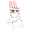 Ingenuity Sun Valley Compact Folding Baby High Chair, Food-Grade Safe Plate, Safety Harness, for Ages 6 Months and Up, Unisex