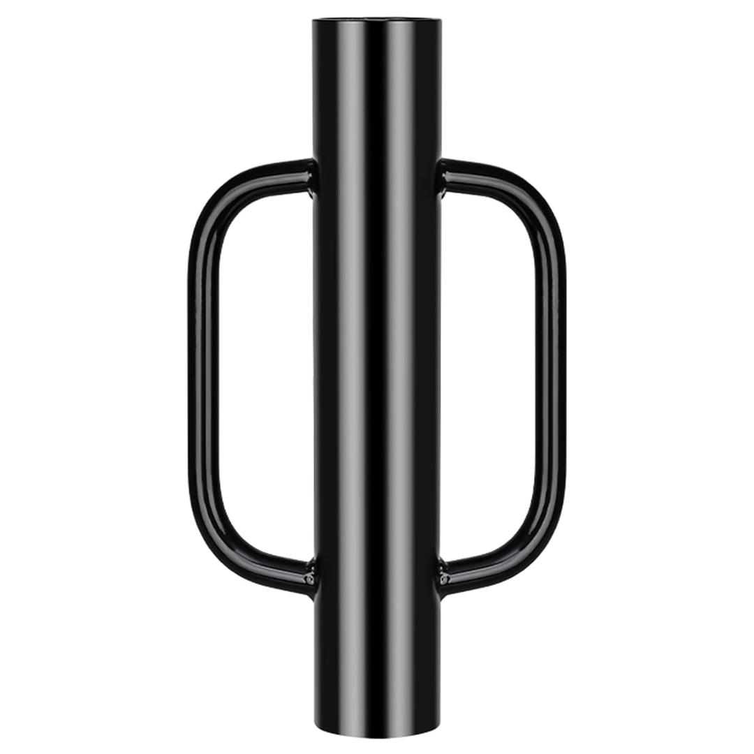 Gtongoko 12LB T Post Driver with Handles Heavy Duty Fence Post Driver Post Pounder for T-PostsU ChannelMetal Post and Sign Post Pole Driver Tool,17" Black (12LB, Black)