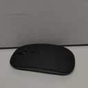 SUNGI Bluetooth Mouse for Laptop/MacBook/iPad/Android PC,Rechargable Quiet Slim Wireless Mice Compatible with Windows/Linux/Tablet,Black