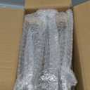 DunGu 5x7 Acrylic Sign Holder  T Shape Clear Flyer Holder with Wood Base, 6 Pack Double Sided Picture Frames, Plastic Table Menu Display Stand for Wedding, Office, School, Restaurant