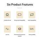 GESD 50 Meter Outdoor Armored LC to LC Duplex Port Fiber Optical Patch Cable SM Jumper Cord - SingleMode 9/125um (LSZH OS1/OS2 Compatible) 50M/160ft