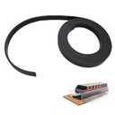 Monopolar Magnetic Tape 1/2" for Maglev Train Science Project Replacement, Thickness 0.12 Inches (Length 10 feet)