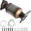 Front Catalytic Converter Kit Direct-Fit Compatible with Chevrolet Malibu 2013-2014, Impala 2014 & Buick LaCrosse 2010-2016, Verano 2012-2015, Regal 2011-2015, 2.4L, EPA Compliant