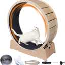 Large Cat Exercise Wheel 40 Inch Treadmill Exerciser for Indoor Cats Love Kitty Running Toy Walking Training for Fitness Weight Loss Device Suitable for Most Cats Physical Exercise Activity