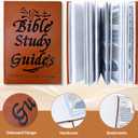 66-Page Bible Study Guides and Devotional Journal with Daily Scripture Quotes, Prayer Prompts, Cross-References, and Reflection Guides - A Comprehensive Year-Long Plan and Christian Gift