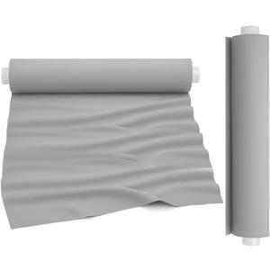 Mindsoft 2pcs Skin Fold Dry Sheets, Silver Complex Fabric, Soft and Moisture Wicking Textile for Skin Fold Care, Nursing Pads, Sweat Towels, Handkerchiefs Elderly (Grey,14" X 4.5yd)
