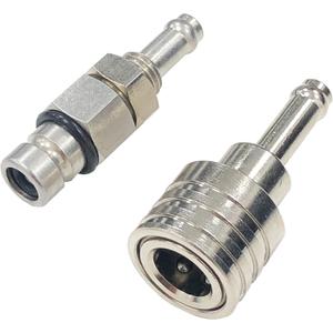 Outboard Engine 65750-98505 98506 65720-98520 98521 985L0 985L1 18-8062 Fuel Line Connector Fitting for Suzuki 3.5HP-140HP Boat Motor, 5033222 5033221 for Evinrude Johnson OMC, Engine Side, Barb 11mm