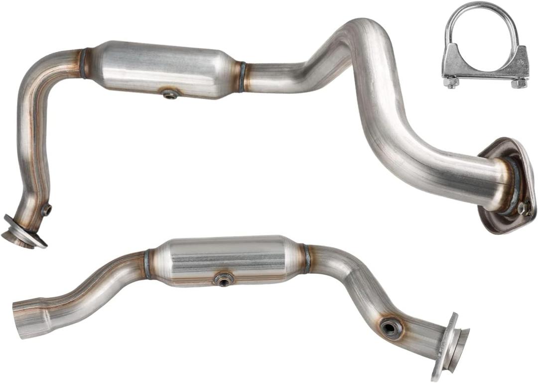 645158 Catalytic Converter For F250 Super Duty 2012, 2014-2016 6.2L, F350 Super Duty 2011-2014, 2016 6.2L, Stainless Steel High Flow Catalytic Convertor, Catalyst converter, 2pcs