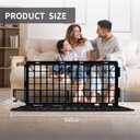 12 PCS Under Couch Blockers for Bed Couch Furniture Underneath Stop from Getting Under The Sofa (Black Plastic)