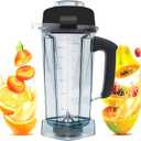 For Vitamix Blender Pitcher 64oz, Replace for Vitamix 5200 5000 5300 4500 6300 7500 VM0101 VM0103 VM0197 E310 Classic/Explorian/Commercial Series etc Container Jar Cup (64oz pitcher)