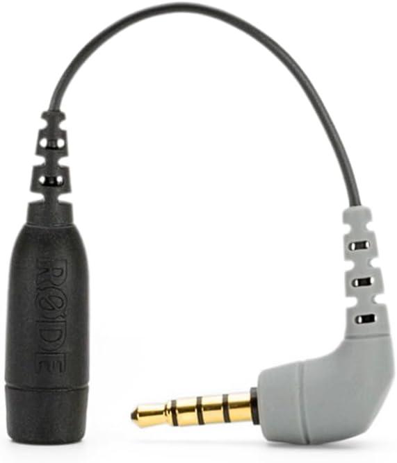 Rode SC4 3.5mm TRS to TRRS Microphone Cable Adaptor, 3 Inches
