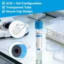 10 mL PRP Processing Tubes with ACD + Gel, Individually Wrapped, Box of 50 for Sample Preparation & Separation Systems