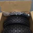 13x5.00-6 Rubber Lawn Mower Tire and Wheel, 2 Pcs Replacement 13x5-6nhs Riding Mowers Lawn Pneumatic Tire with Bearing Bore 3/4" & 5/8", 3" -4.5" Centered Hub