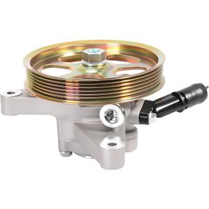 Power Steering Pump with Pulley, for Honda Pilot 3.5L 2005-2008, for Honda Odyssey 3.5L 2005-2010, for Acura MDX 3.5L 2003-2006, for Acura MDX 3.7L 2007-2013, Replace# 21-5442, 56110-PVJ-A01