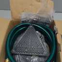 Water Transfer Pump, 115V 1/10HP Electric Utility Pump with On/Off Switch 2 * 6 ft Water Hoses Kit for Removing Water from Garden Pools Aquariums Hot Tub Draining 1/8 Low Suction for Rain Barrel