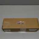 Muhanjia Artificial Eucalyptus Stems in Glass Vase with Faux Water,3Pcs Fake Plant with Double-Sided Green Leaves for Centerpiece(Double-Sided Green Eucalyptus)