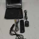 GPX PD701B PD701B Standard Portable DVD Player with 7-in. Swivel Screen and Remote Black
