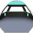 Gorich Beach Tent Sun Shelter for 3 Person with UPF 50＋ UV Protection, Lightweight & Easy Setup Beach Shade Canopy, Portable Beach Shade Tent Beach Cabana