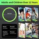 Patella Tendon Support Strap, Revolutionary Patellar Ring Knee Stabilizer with Knee Patches & Self-Adhesive Bandage Wraps, Silicone Patellar Knee Brace for Working Out Basketball Running