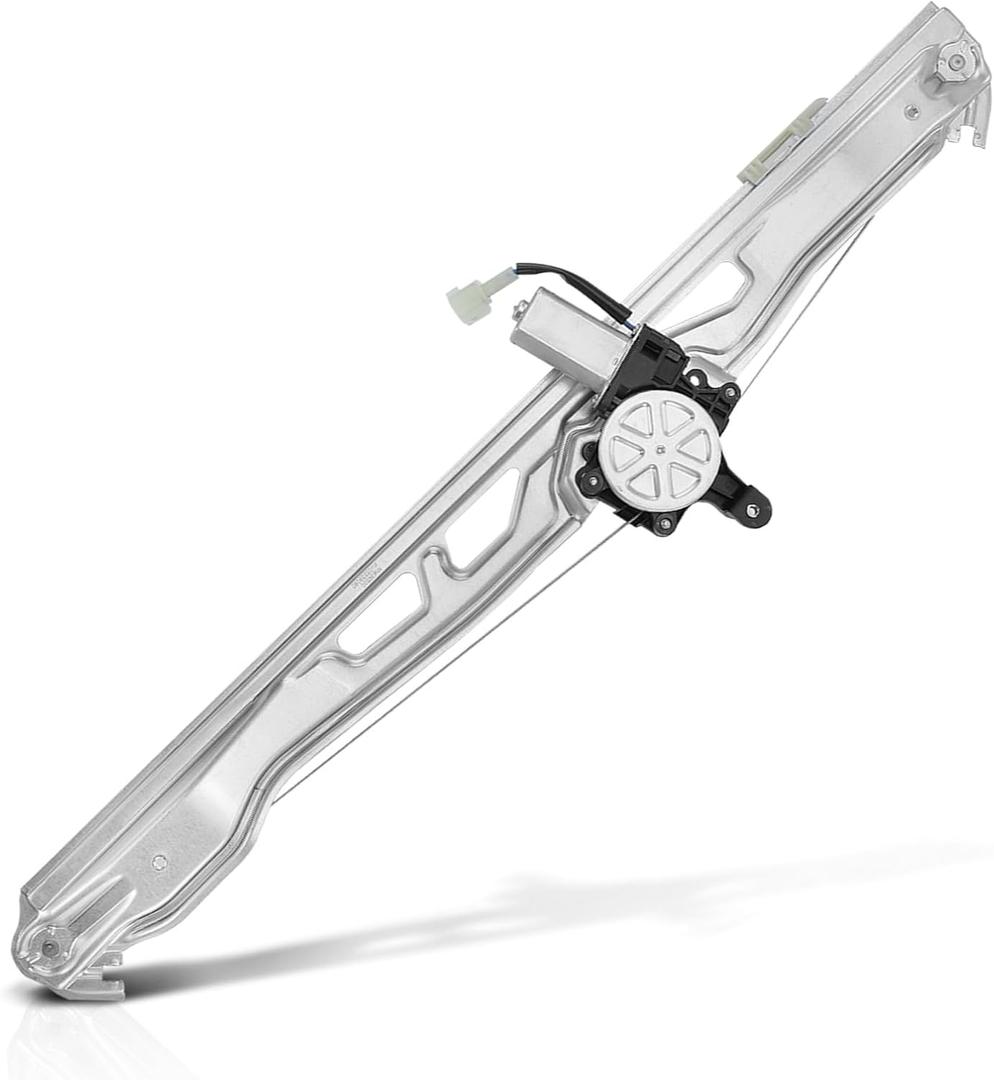 A-Premium Front Left Electric Power Window Regulator with 6-Pin Motor Compatible with Ford Transit-150/Transit-250/Transit-350 2015-2020, Front Driver Side (One Touch Up/Down, Medium or High Roof)