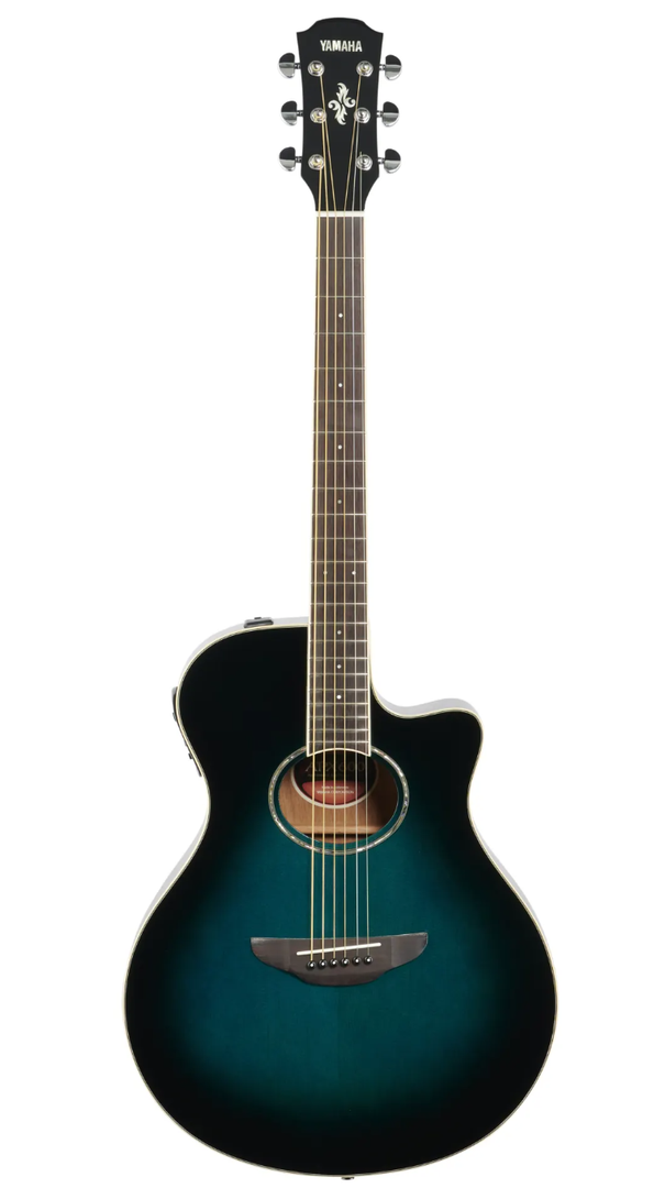 Yamaha APX600 AcousticElectric Guitar (Oriental Blue Burst) (Restock)
