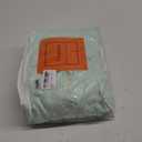 Uhamho Luxury Fluffy 1PC Solid Duvet Cover Faux Fur Plush Shaggy Quilt Cover Velvet Bedspread Zipper Closure, No Pillow Sham, No Comforter (Aqua, Twin)