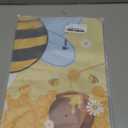 Faccito Bee Party Decorations Pin The Stinger on The Bee Games Honeycomb Poster with 24 Stickers Blindfold Pin Games Set for Honeybee Birthday Party Decorations Indoor Outdoor Activities Supplies