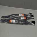 GY20852 GX21784 Mower Mulching Blades for John Deere 48 inch D140 E140 D160 E160 E170 E150 LA145 LA140 LA155 155C 48" Deck Lawn Mower Replace AM137757 AM141035 (3Pack)