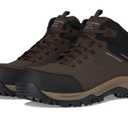 Skechers Men's Relment - Erett Comp Toe, Brown, 8, Medium