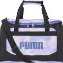 PUMA Kids' Transformation 14" Duffel Bag (One Size, Purple/Hazy Blue)