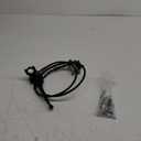 Upgraded Mini Bike Hydraulic Brake Kit and Rear Chrome Brake Caliper Mounting Bracket Adapter Compatible with Coleman CT100U Minibike with Master Cylinder Pad Hardware Parts