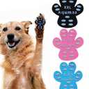 Dog Paw Protector Anti-Slip Pads,Toe Grips for Senior Dogs,Paw Grips Traction Pads for Slippery Hardwood Floors,Essentials for Senior Dogs,12 Sets (48 pcs) XXL Multicolor