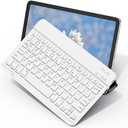 XIWMIX Wireless Bluetooth Keyboard for Samsung Galaxy Tablets, Ultra-Slim Portable, Type-C Rechargeable, Compatible with Tab A9+/S10 FE/S9/S9 FE/S9+/S9 FE+/S6 Lite/S7/A8