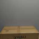 VINGLI 48 Inch Large Christmas Wreath, Outdoor Christmas Wreath for Garage, Windows, Christmas Door Wreath Decorations with Red Bow, Timer Remote Control, Plug-in, White