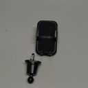 Lamicall 2026 Wider Clamp & Metal Hook Car Phone Holder Vent [Thick Cases Friendly] Phone Holders for Your Car Mount Gfts Automobile Hands Free Accessories for Women Men for iPhone 16 15 14 13 Pro Max (Black)