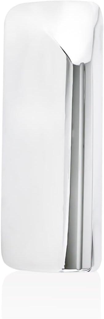 Truck Mirror Cover with Chrome Housing Driver Left Side Compatible with 1997-2017 Volvo VNL (CHROME, LEFT SIDE)