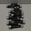 16 Pack Fake Toy Microphones Set, Plastic Microphone Props for Kids' Karaoke Stage Costume Role, 5.7 Inches Tall