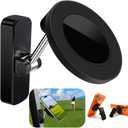 Magnetic Golf Cart Phone Holder, Golf Gifts for Men Him Golfers dad, 360° Rotatable Base Golf Cart Accessories Compatible with MagSafe iPhone 17-12 for Club Car, EZGO, Yamaha