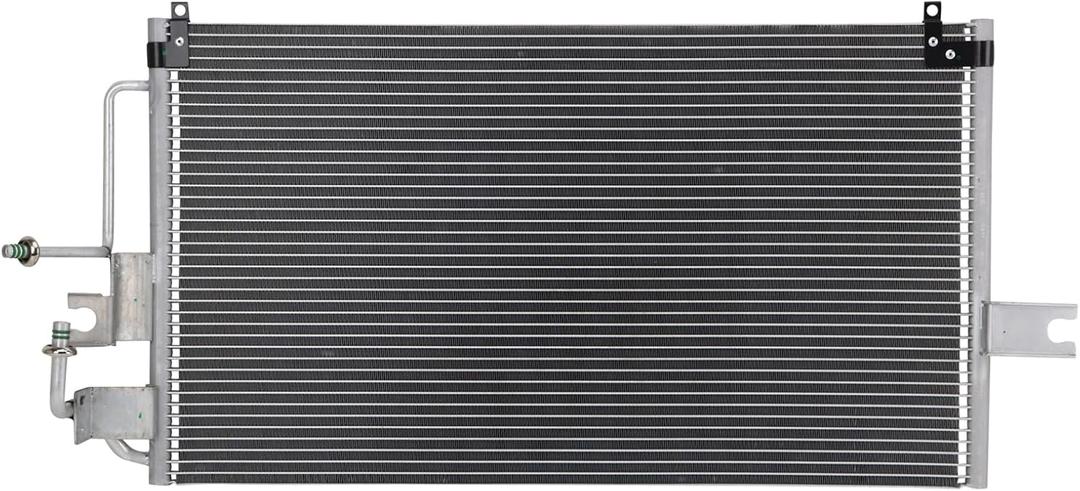 TRQ Air Conditioning A/C Condenser Compatible with 1993-1998 Mercury Villager Nissan Quest