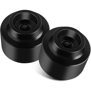 SCITOO Rear Lift 2 inch Leveling Kit for Chevrolet Avalanche 1500 20012018,Tahoe, for Suburban 1500 2" Rear Lift Aircraft Billet Coil Spring Spacers 2WD 4WD Black